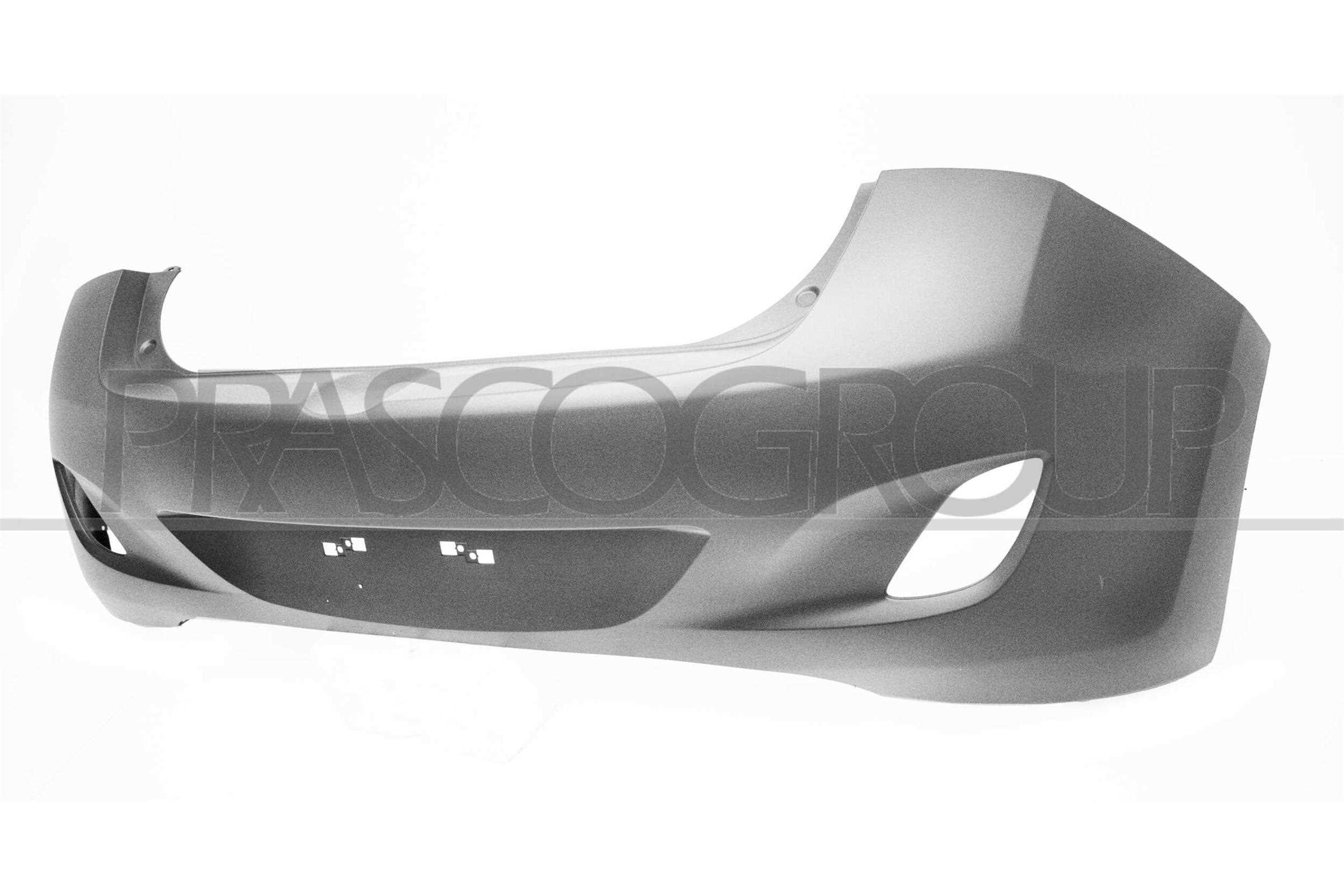 PRASCO Stoßfänger hn0421050 hinten für HYUNDAI