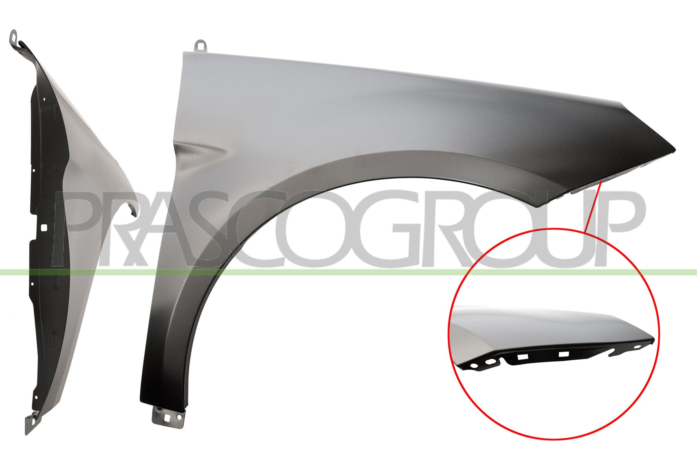 PRASCO Kotflügel me4223003 vorne rechts für Mercedes
