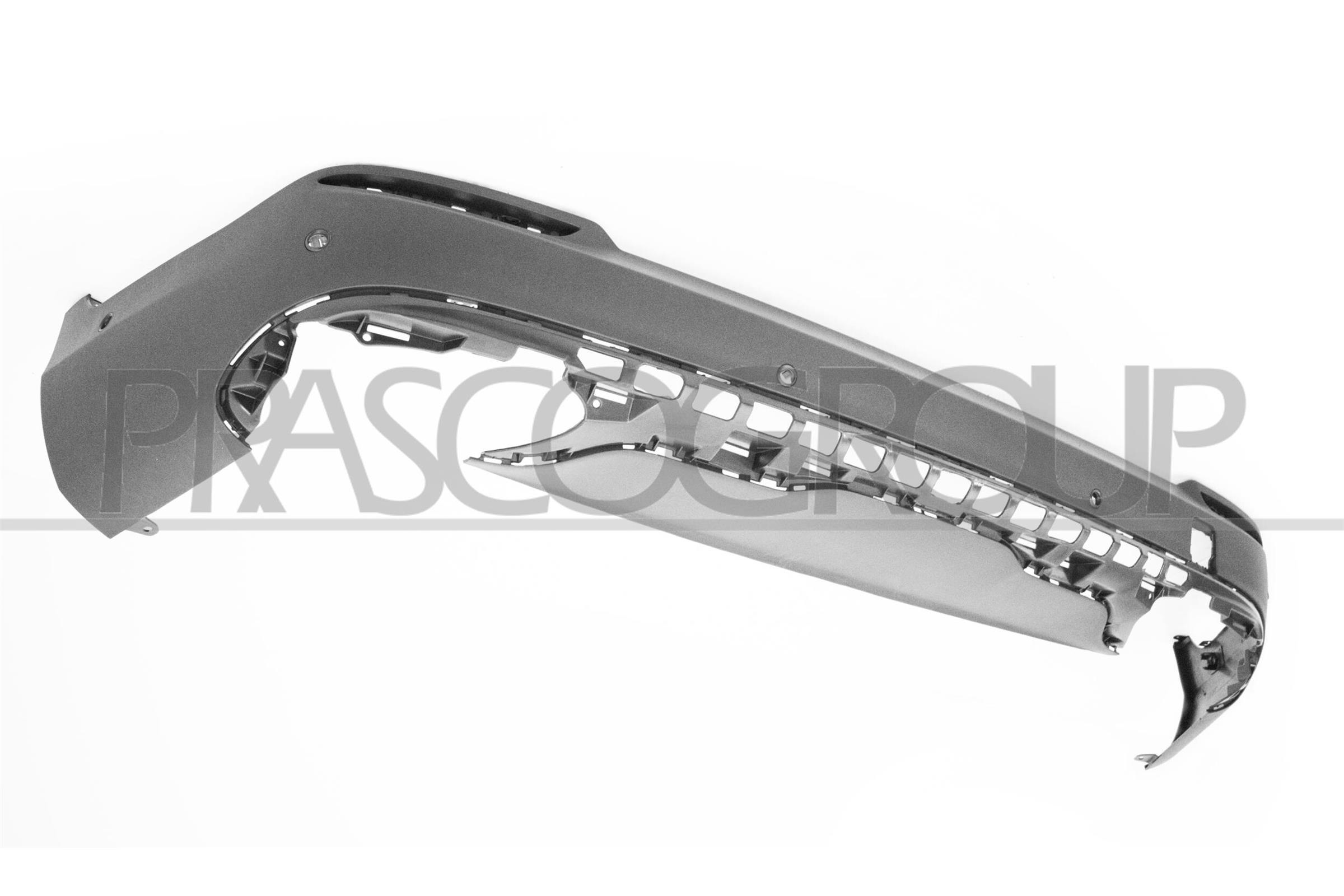 PRASCO Stoßfänger me7151091 hinten für Mercedes