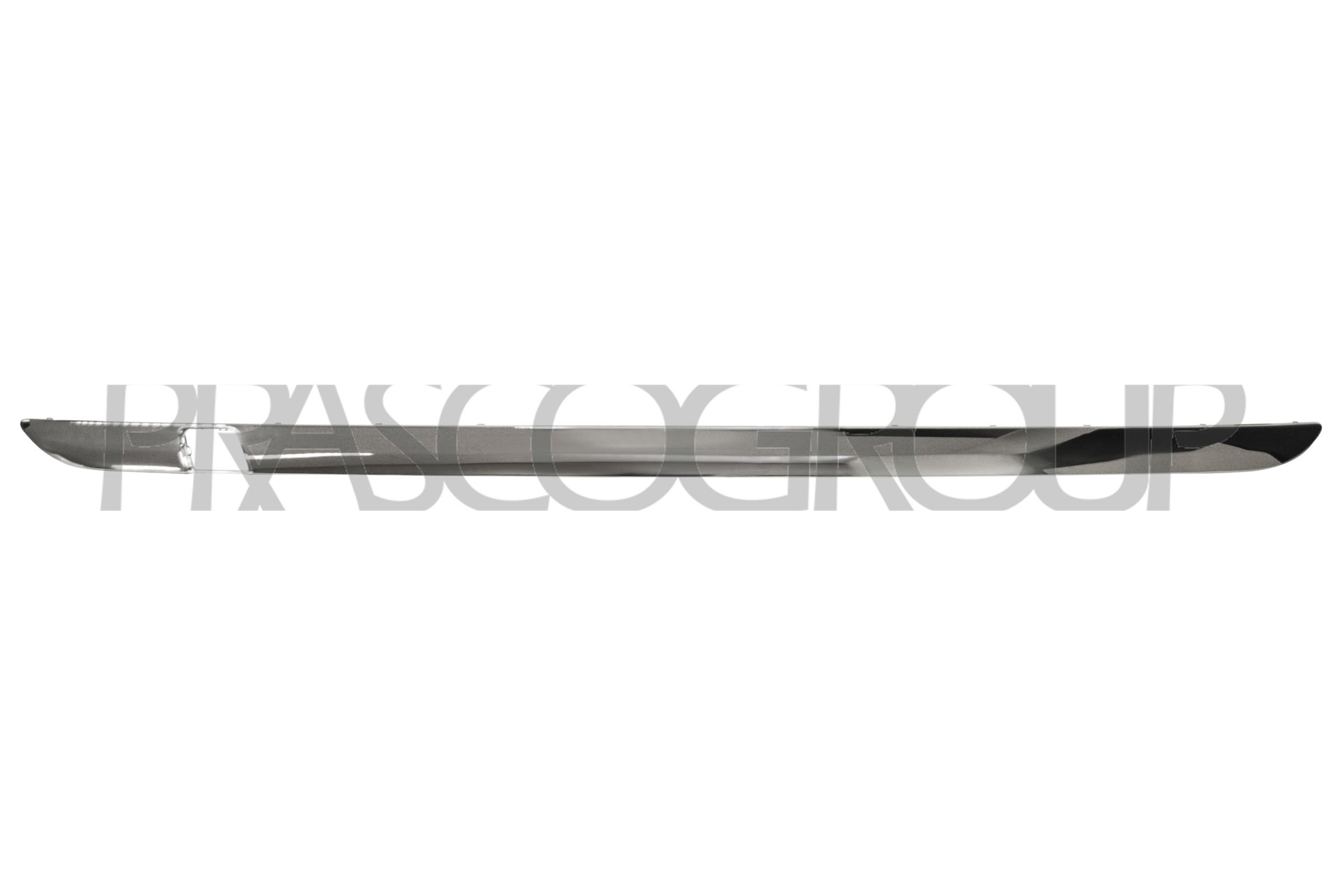 PRASCO Zier-/Schutzleiste, Stoßfänger me8301255 hinten für Mercedes