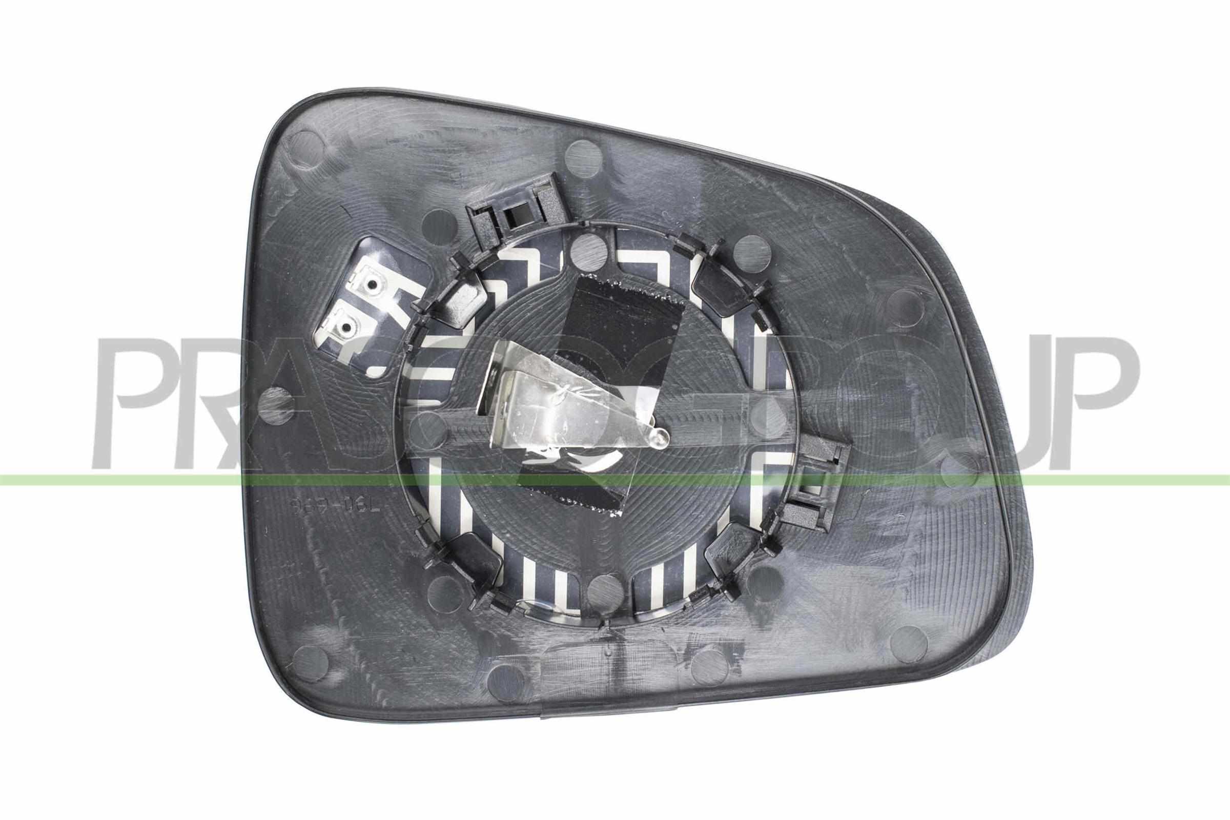 PRASCO Spiegelglas, Außenspiegel op7007524 links für Opel