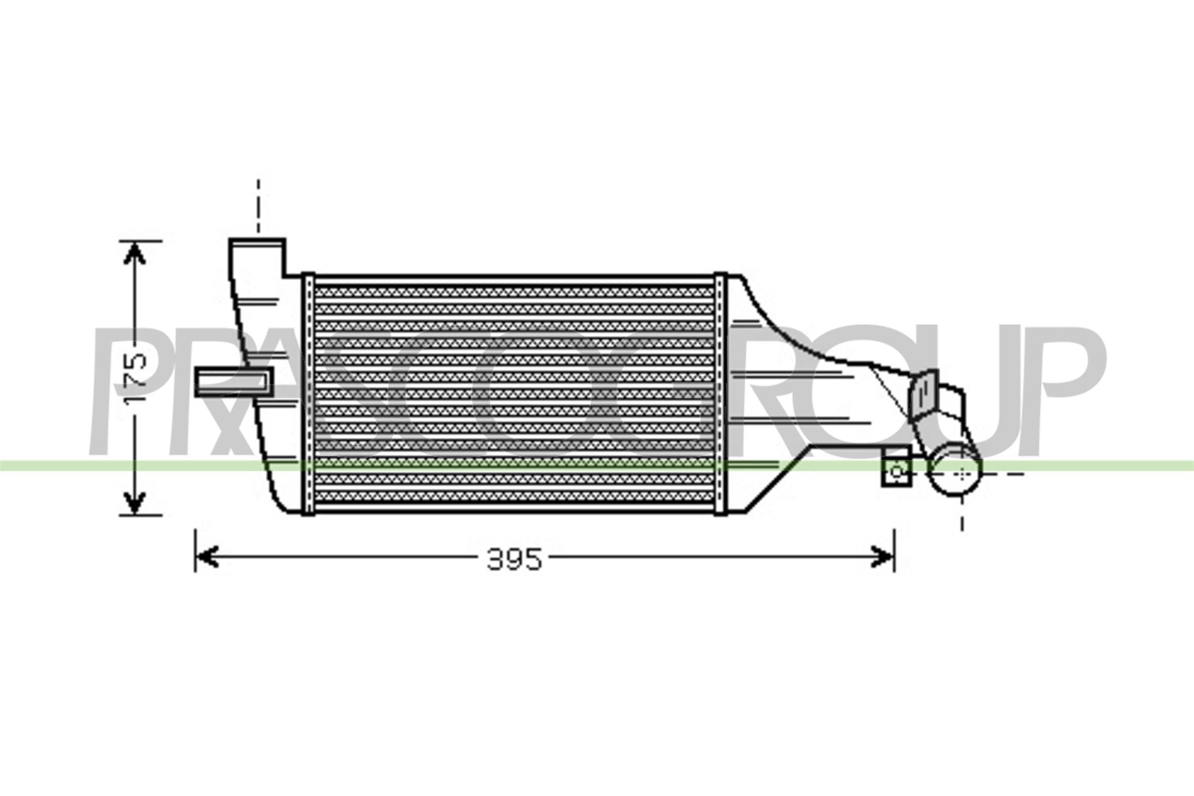 Prasco Ladeluftkühler Op715n001 Für Opel Vaughall