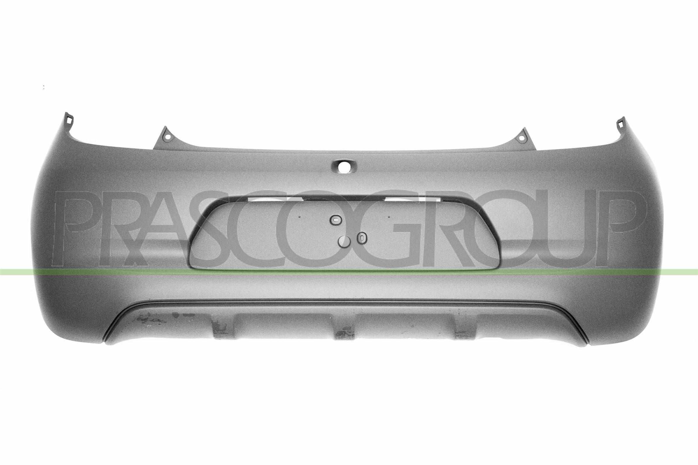 PRASCO Stoßfänger pg2061061 hinten für Peugeot