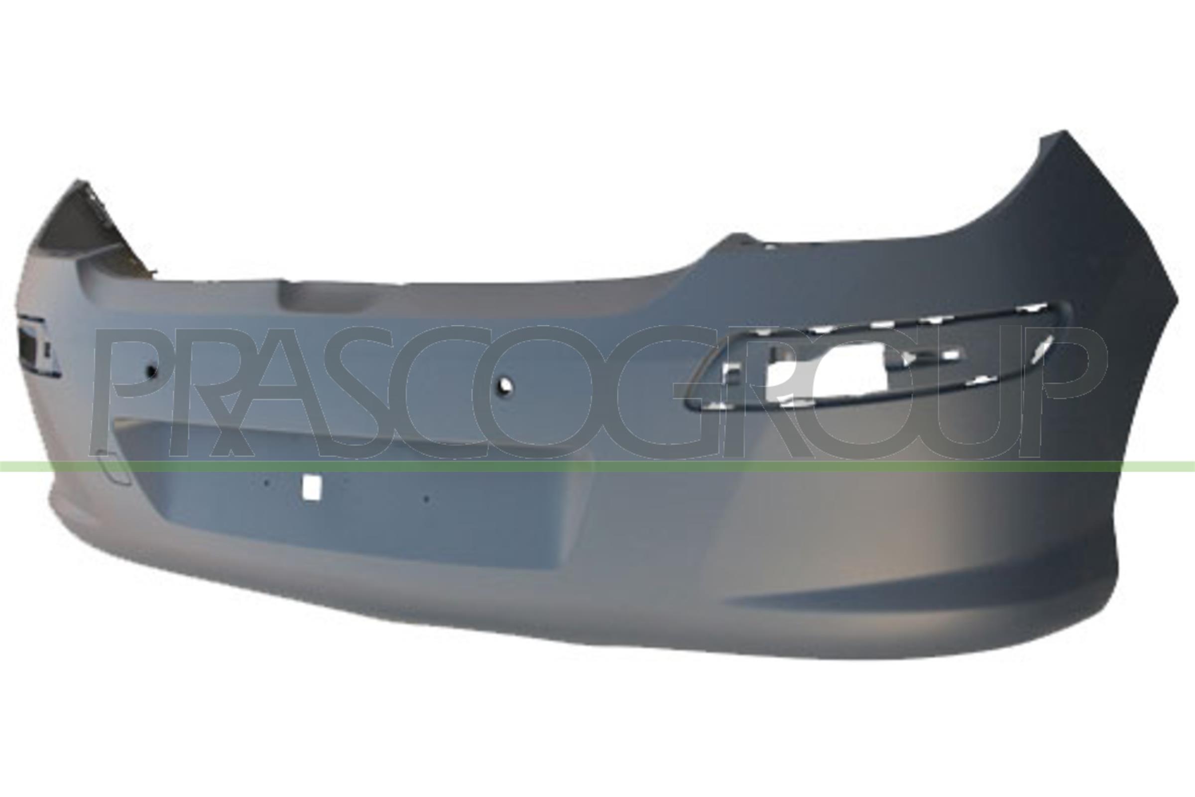 PRASCO Stoßfänger pg4241061 hinten für Peugeot