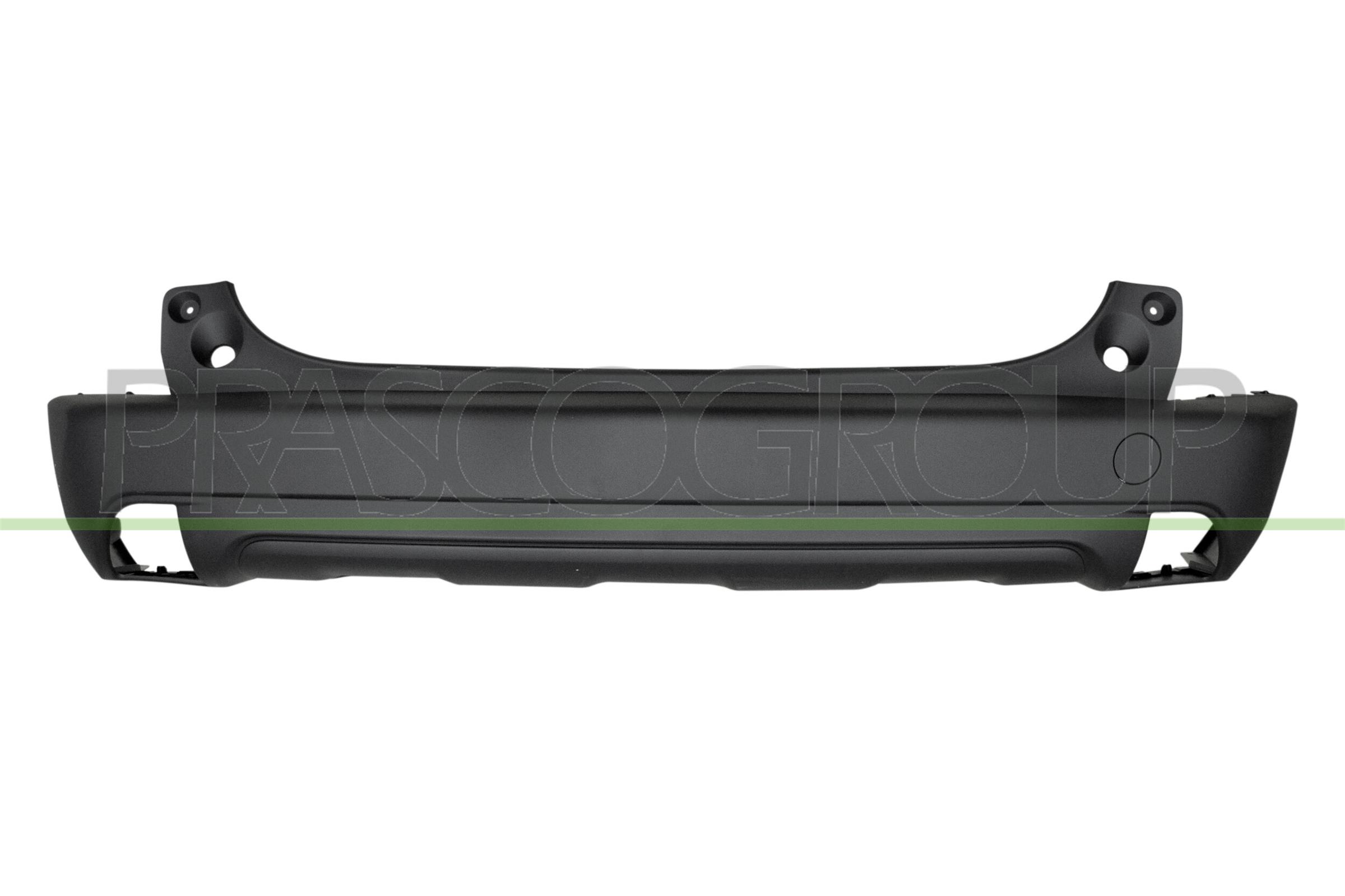 PRASCO Stoßfänger pg5001051 hinten für Peugeot