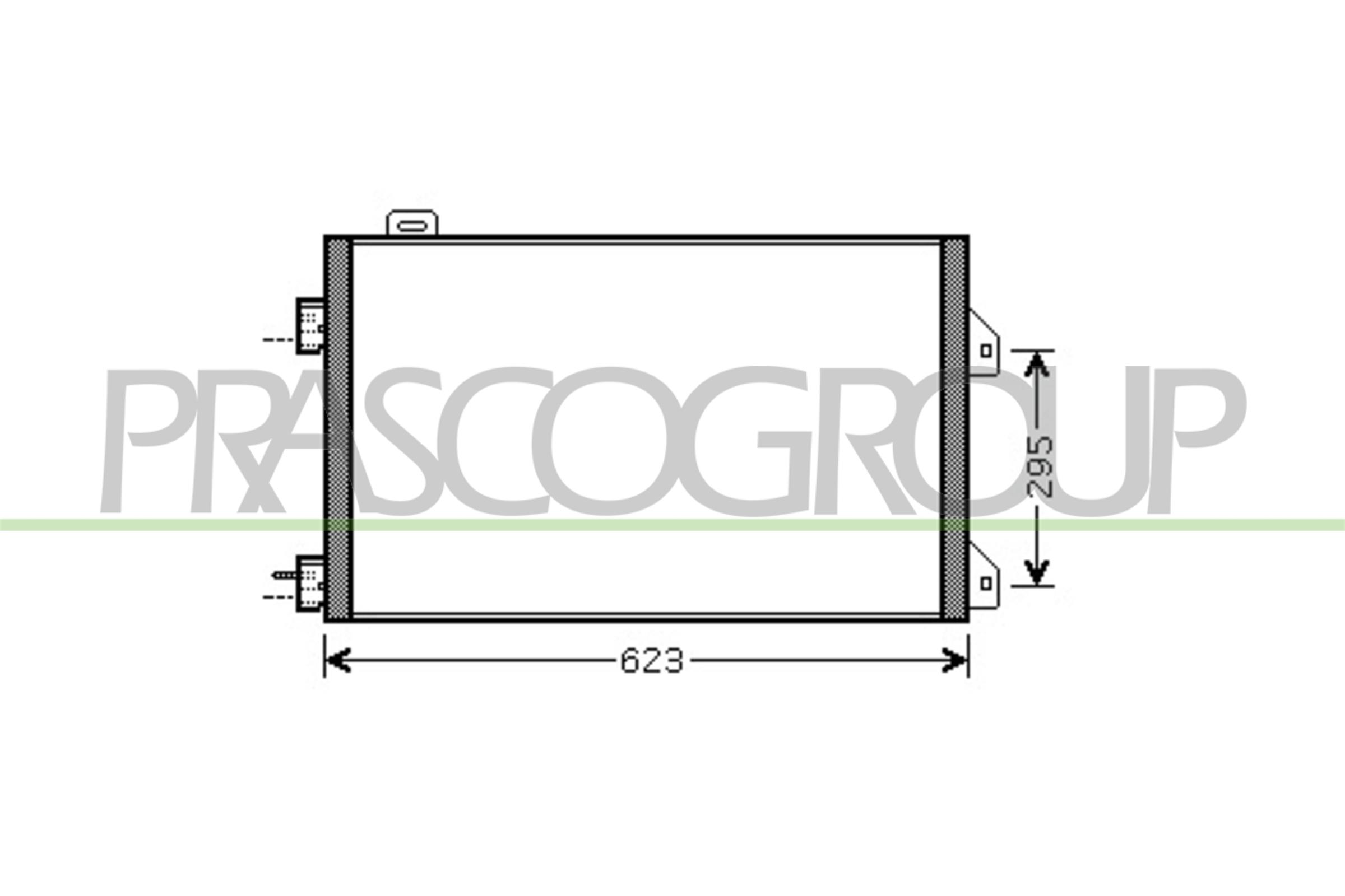 Prasco Kondensator, Klimaanlage Rn322c003 Für Renault