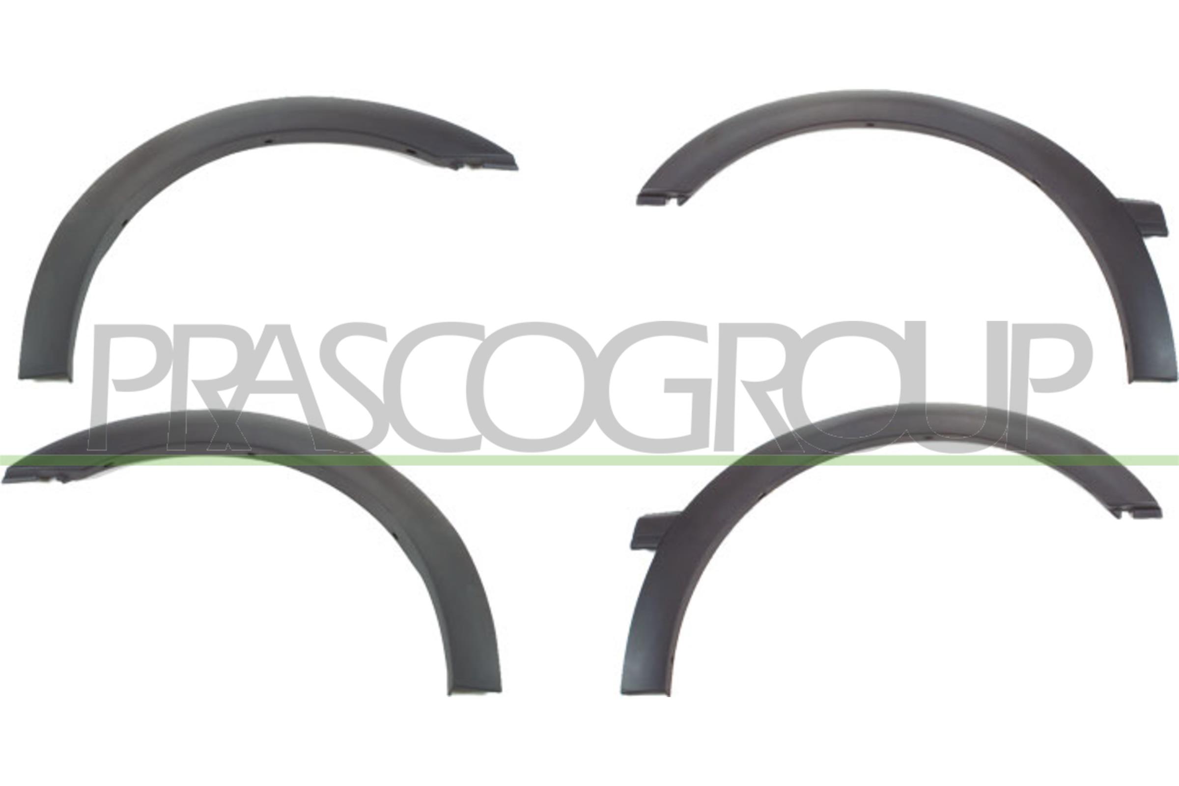 PRASCO Verbreiterungssatz, Kotflügel Premium vg0321580 vorne rechts für VW