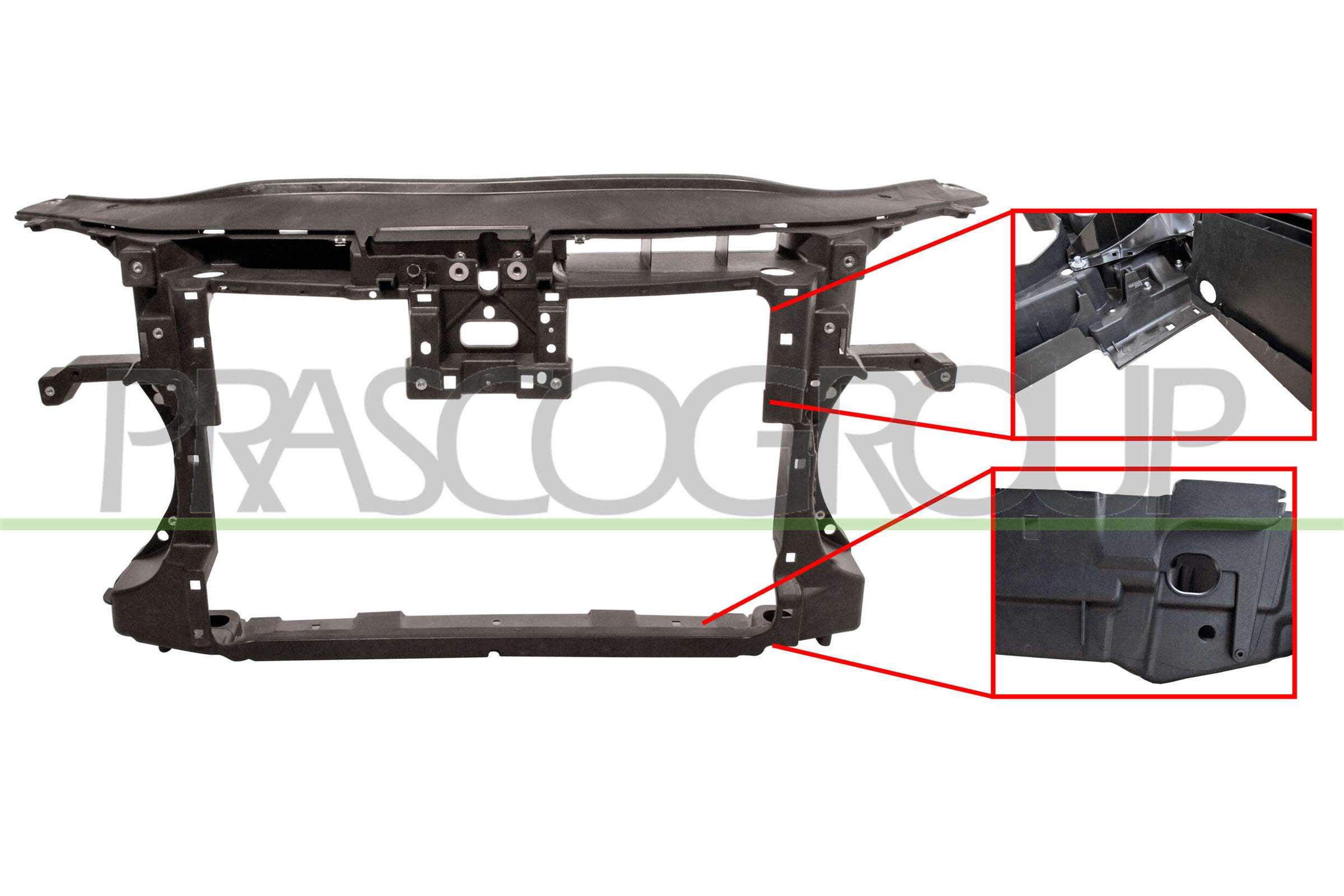 PRASCO Frontverkleidung vg0553210 für VW