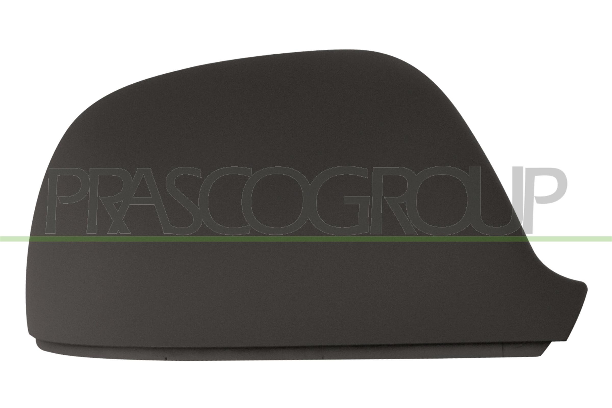 PRASCO Abdeckung, Außenspiegel rechts schwarz für VW 7E1857528F9B9 7E1857528K9B9 VG9197403