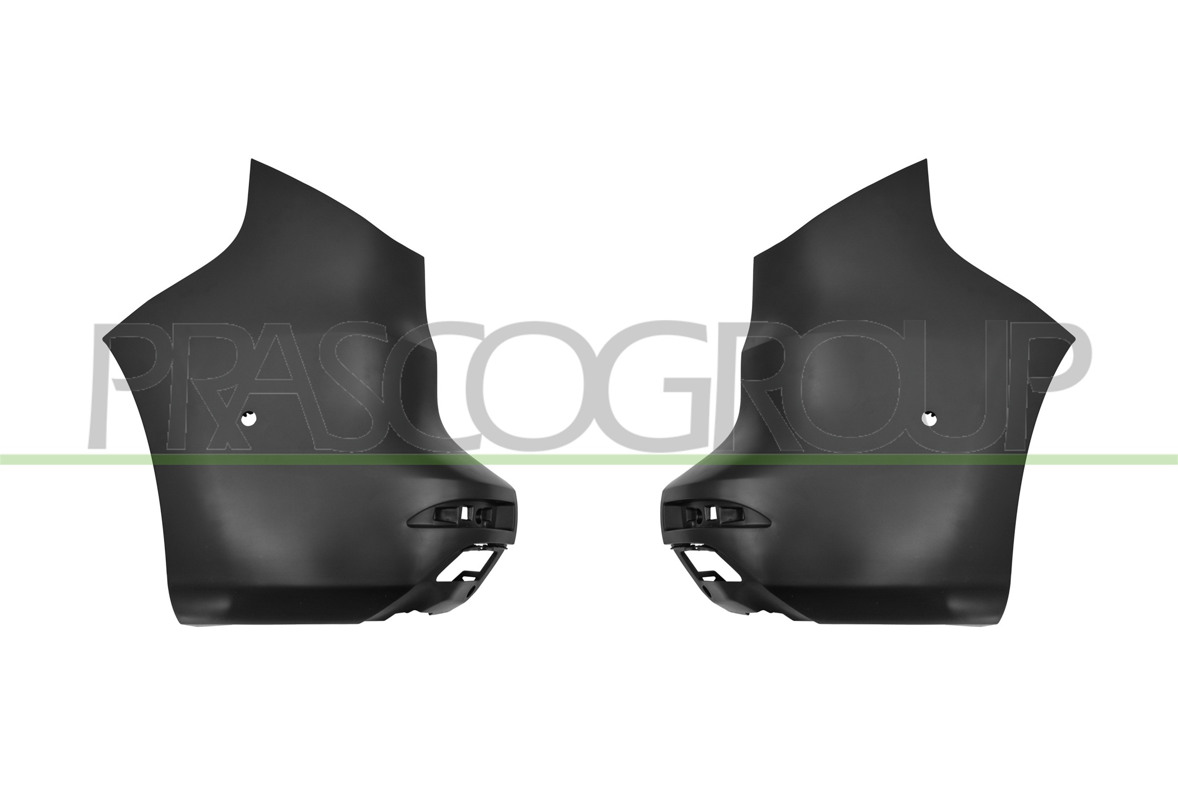 PRASCO Stoßfänger rn9241165 hinten rechts für RENAULT