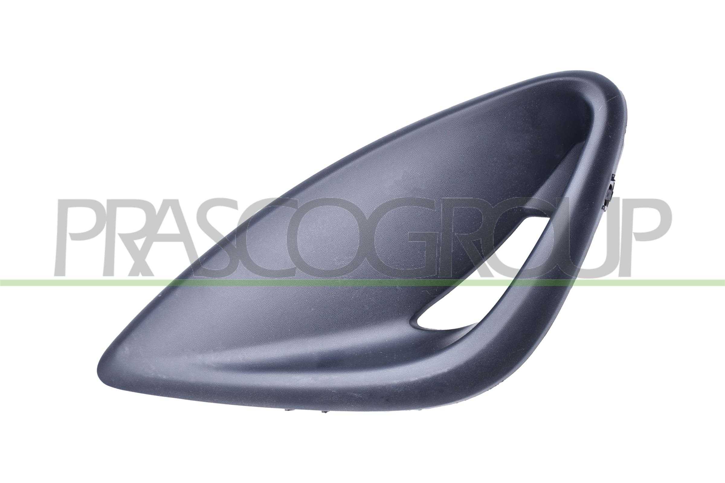 PRASCO Lüftungsgitter, Stoßfänger DS0152124 vorne links schwarz für NISSAN 622573HN0A