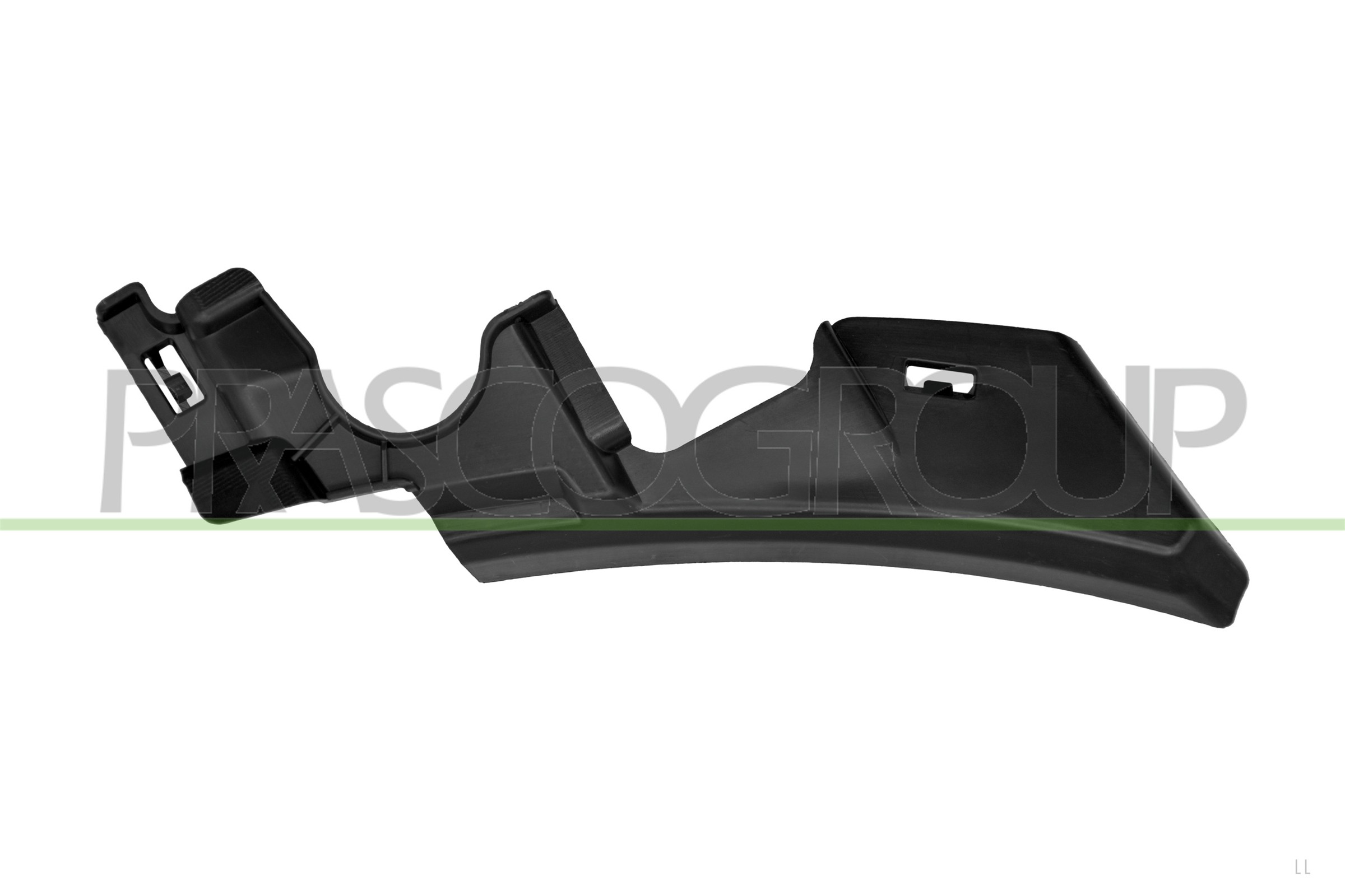 PRASCO Halter, Stoßfänger me4501003 vorne rechts für Mercedes