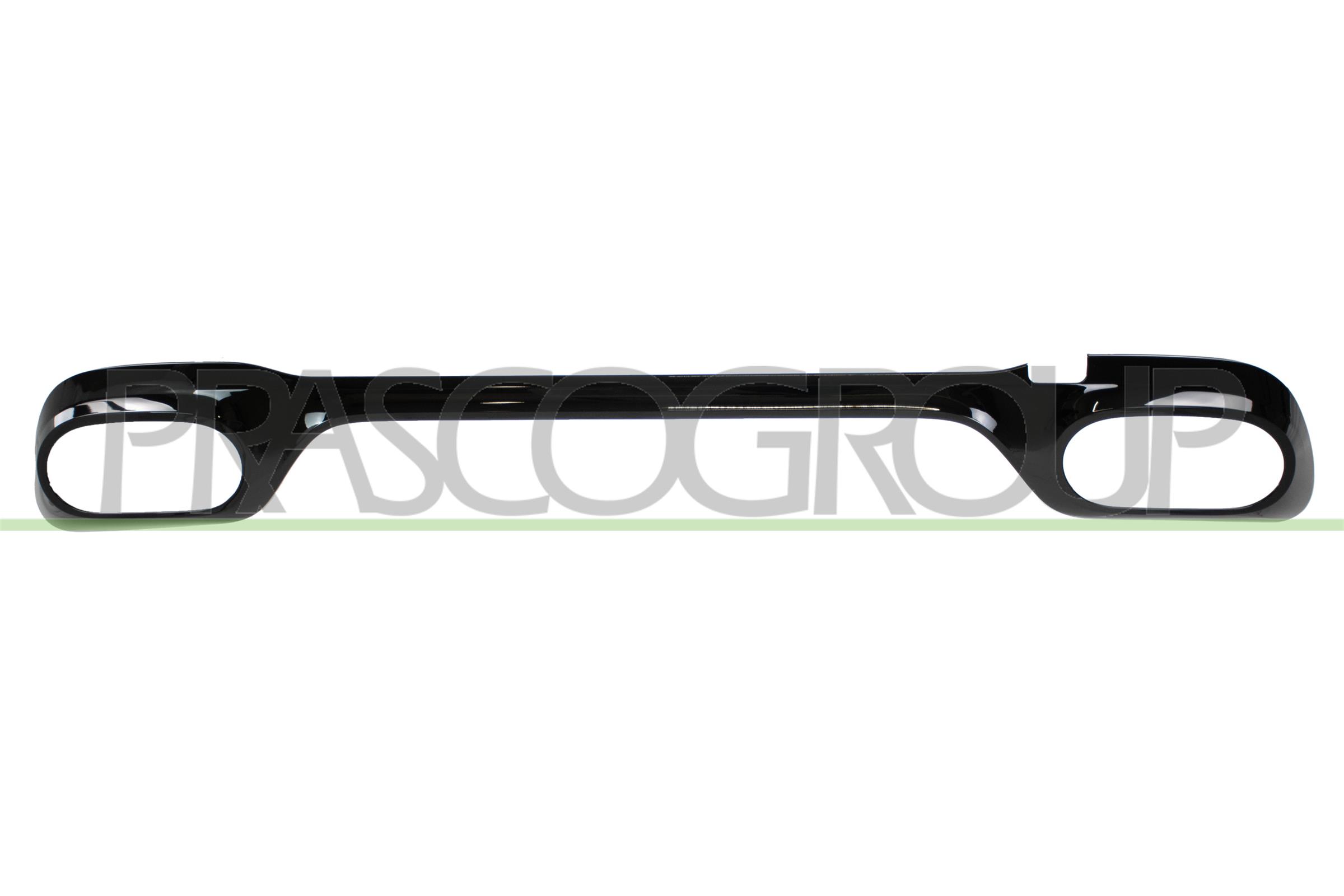 PRASCO Blende, Stoßfänger me7311275 hinten für Mercedes