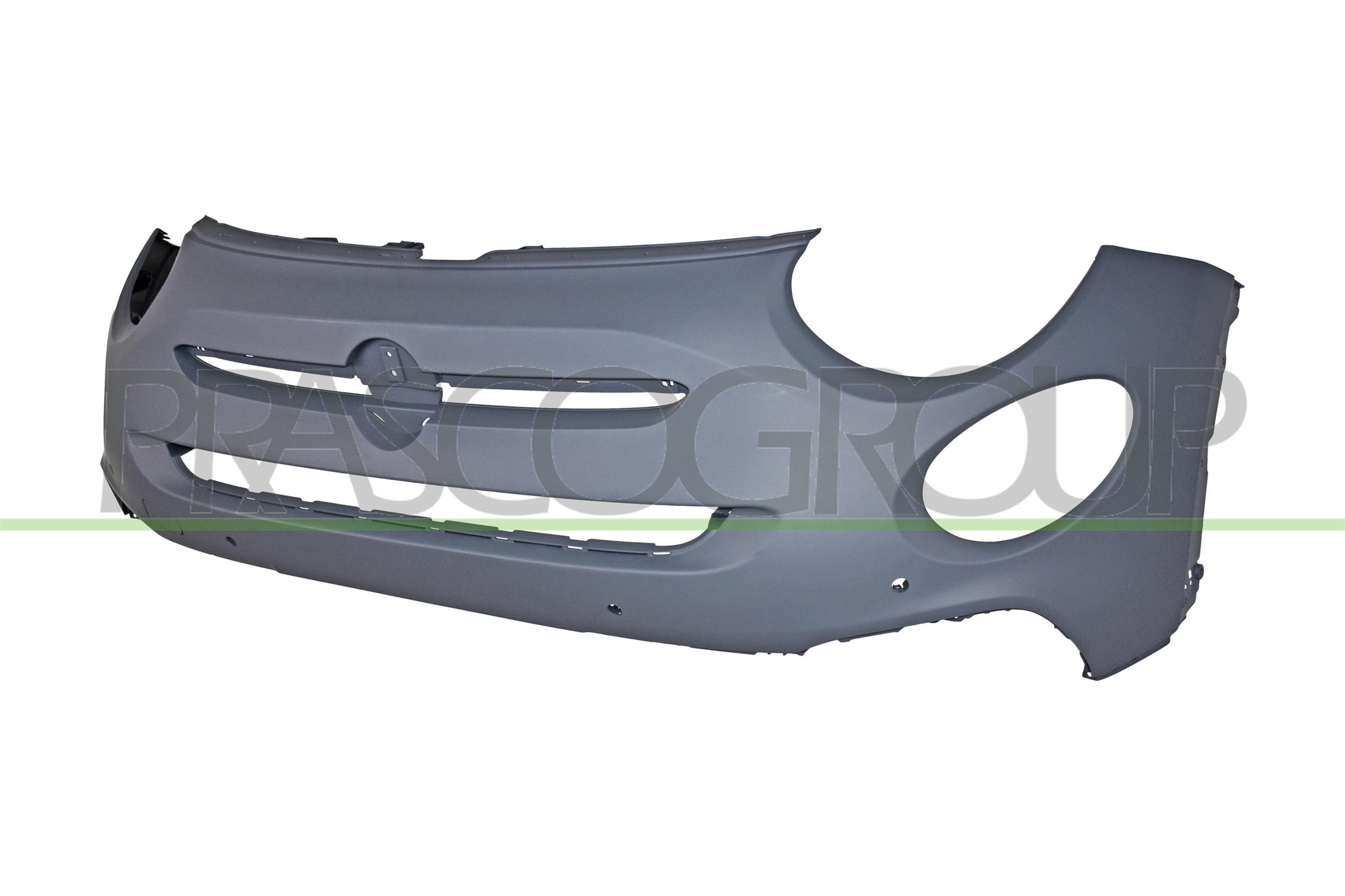 PRASCO Stoßfänger ft0641011 vorne für Fiat