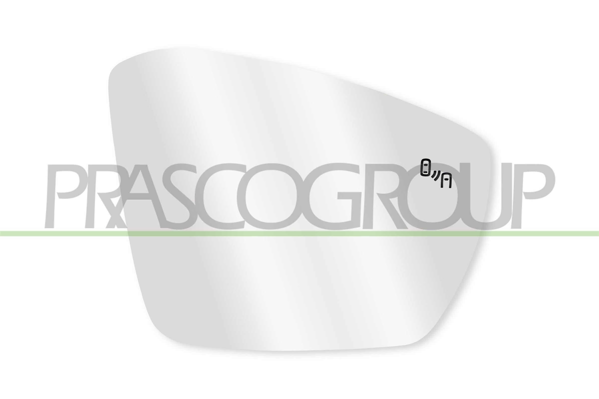 Prasco Spiegelglas, Außenspiegel Vg7707523 Rechts Für Vw