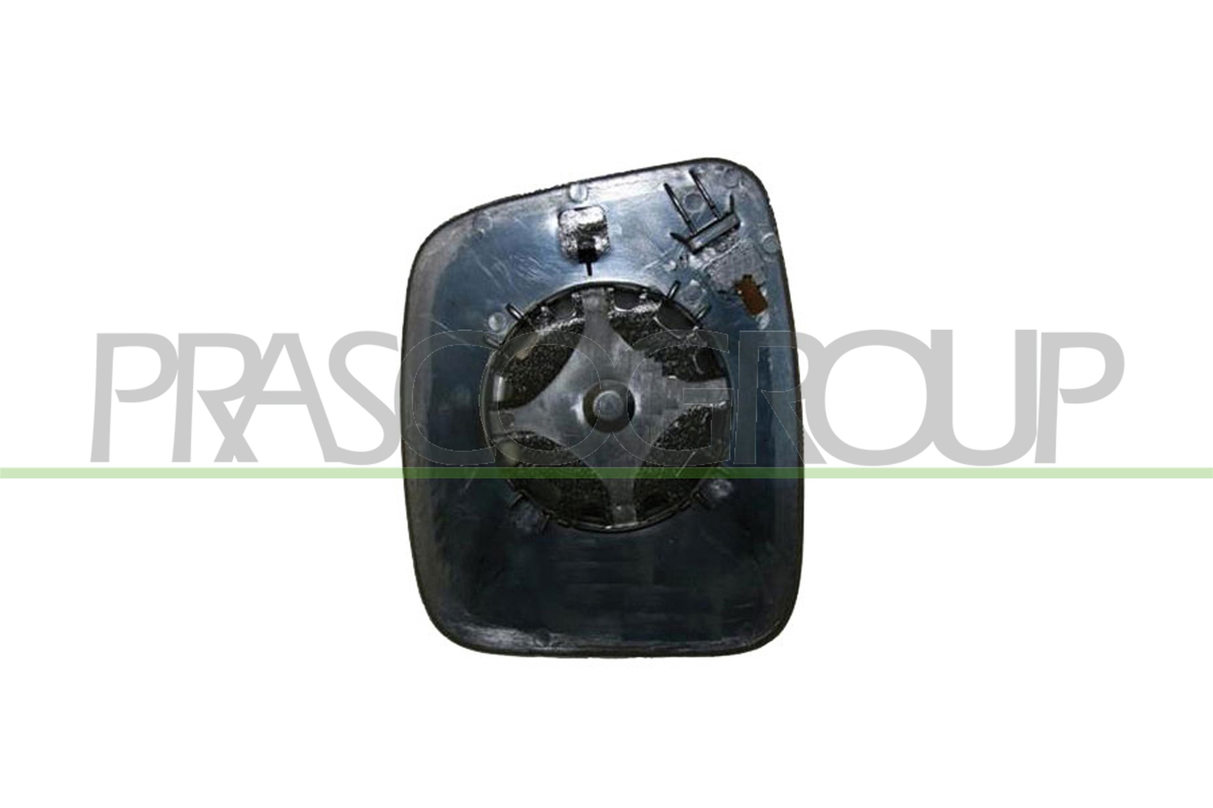 PRASCO Spiegelglas, Außenspiegel ft9077513 rechts für Fiat