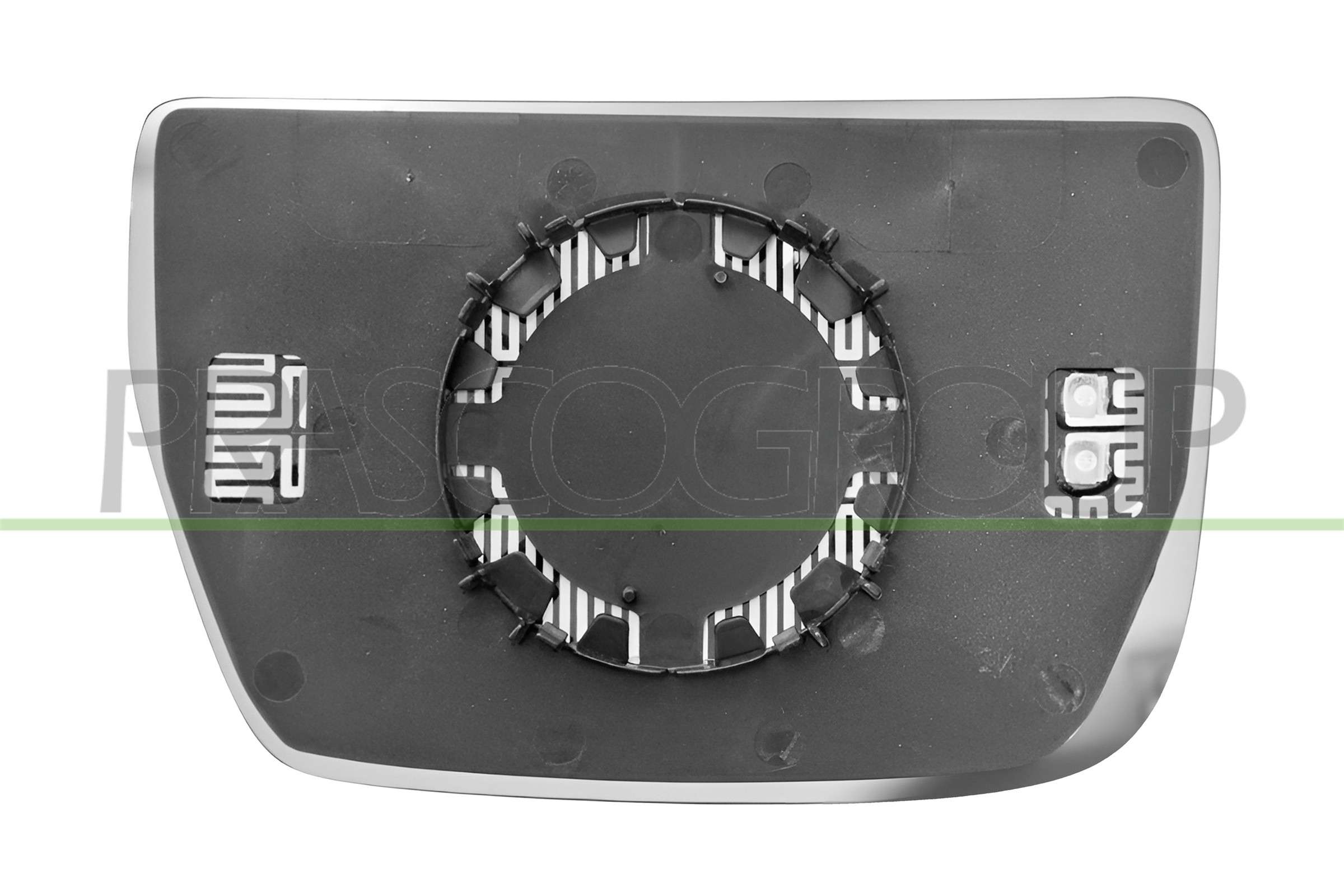 PRASCO Spiegelglas, Außenspiegel ft9277514 links für Fiat