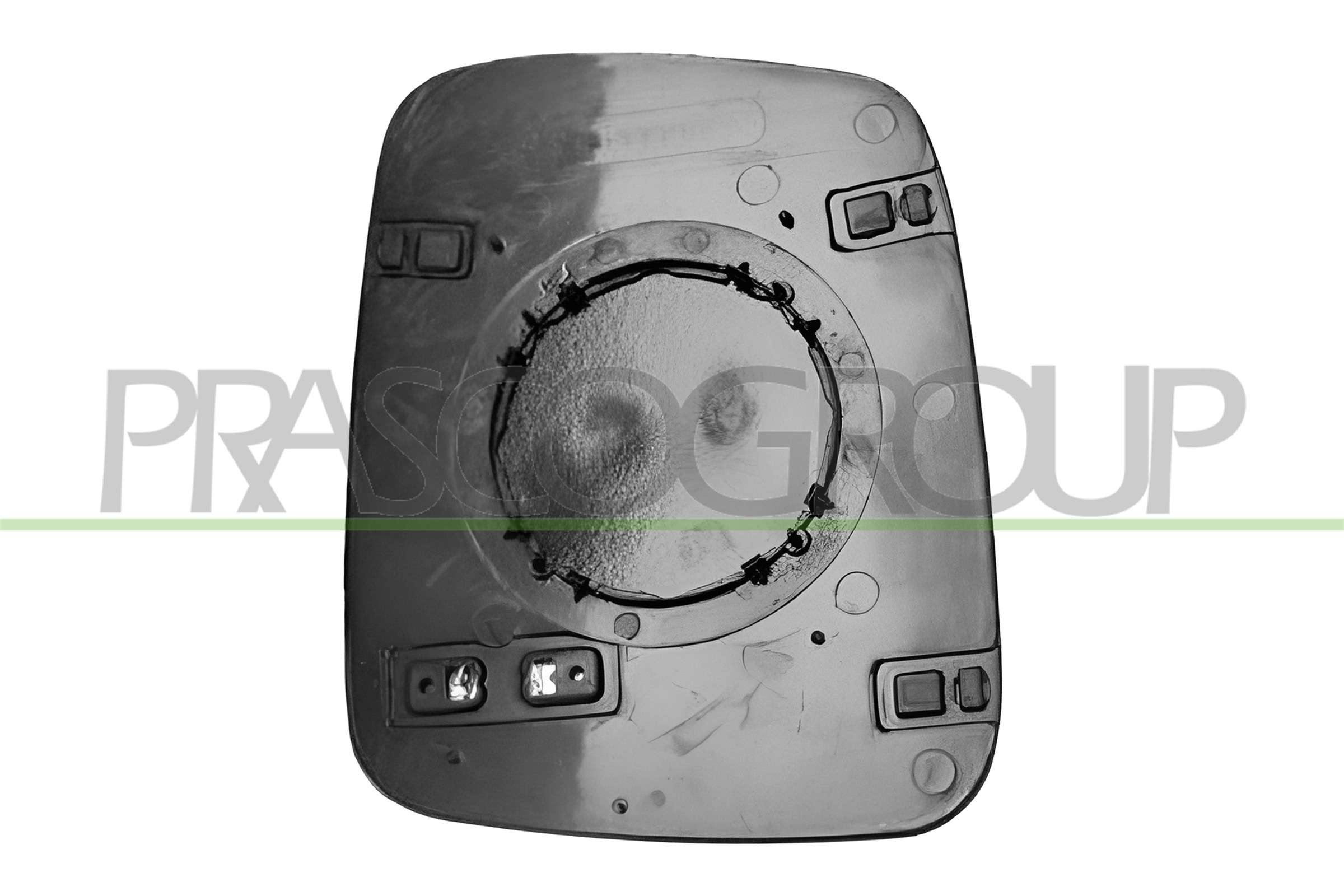 PRASCO Spiegelglas, Außenspiegel vg9137514 links für VW