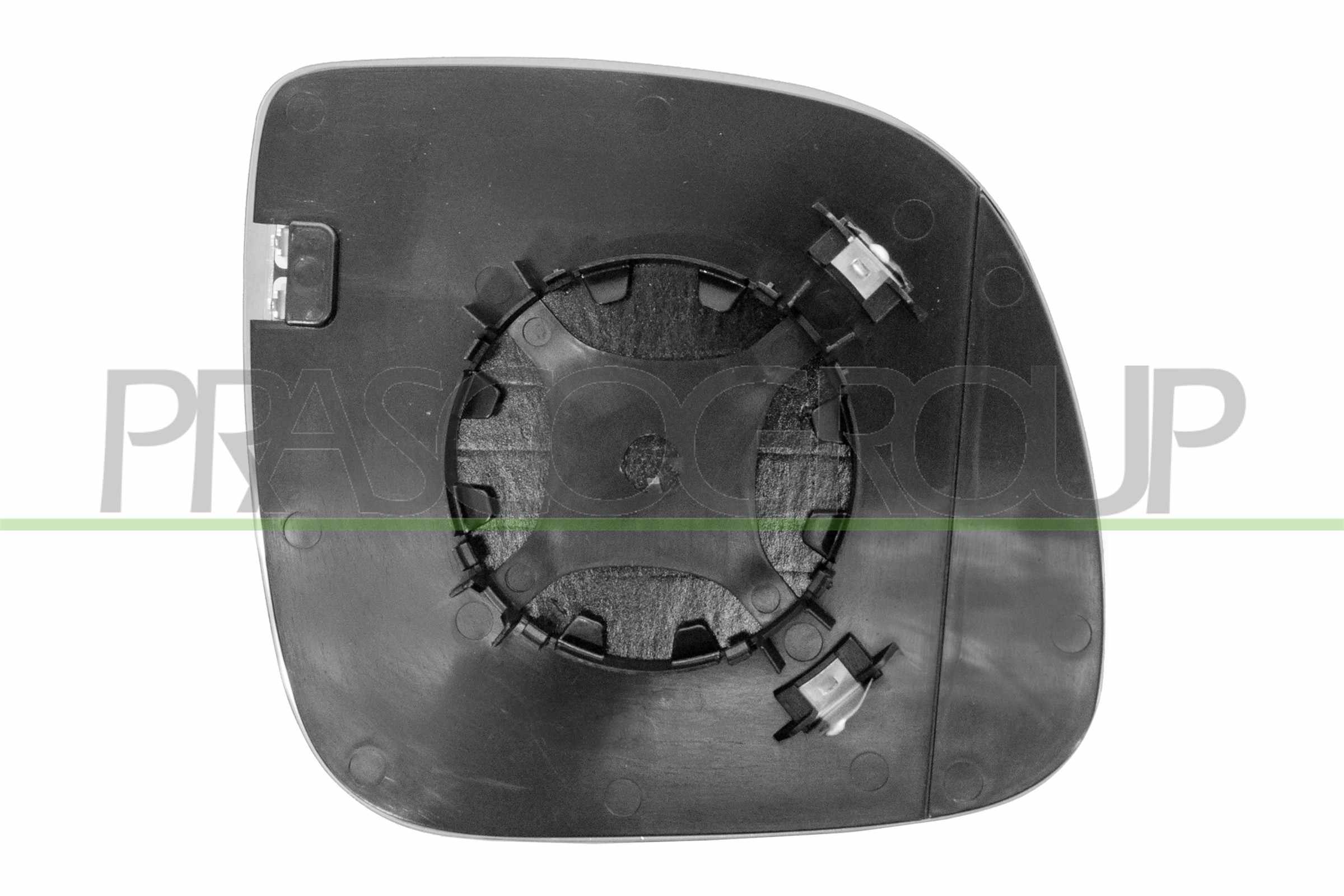 PRASCO Spiegelglas, Außenspiegel vg9197504 links für VW