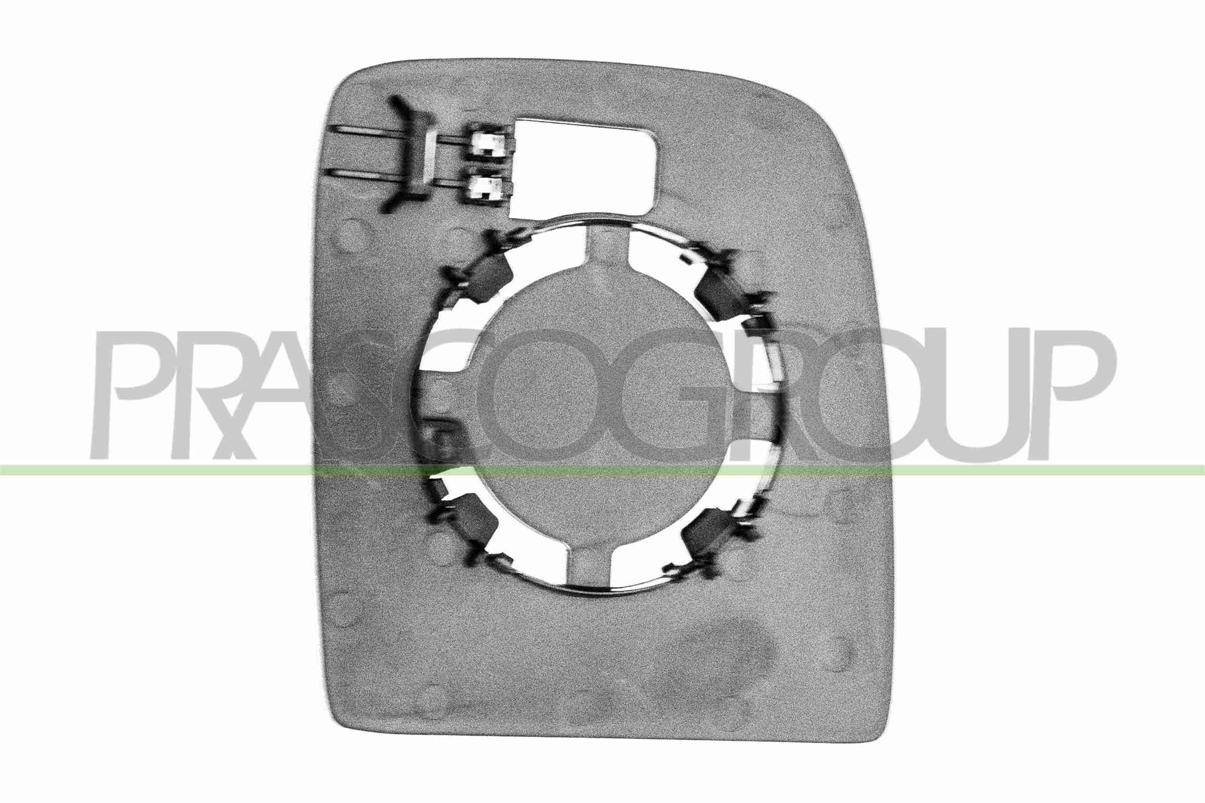 PRASCO Spiegelglas, Außenspiegel ft9237504 links für Peugeot Fiat