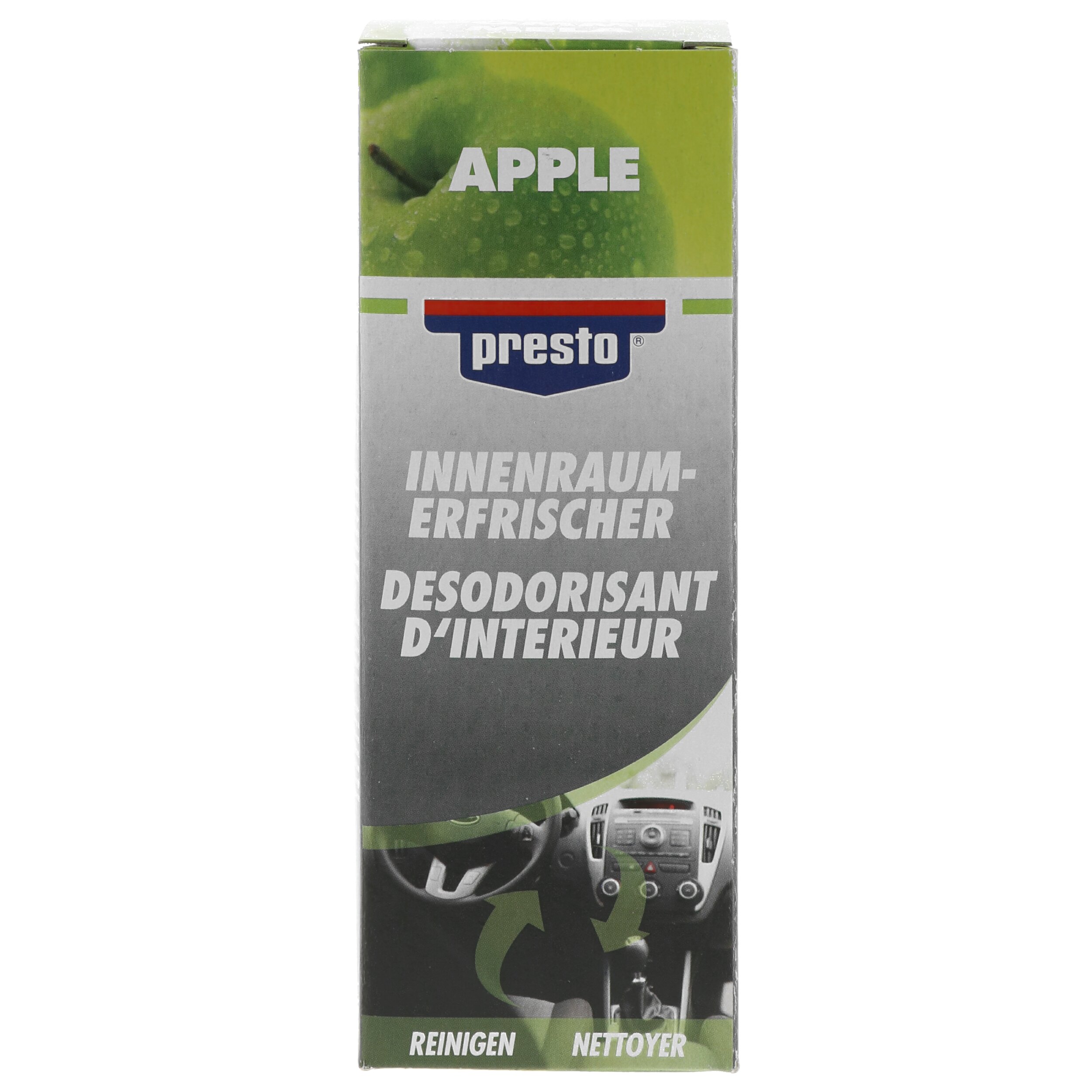 PRESTO Lufterfrischer Klimaanlagen-Reiniger apfel (150 ml) 157134 0.15l