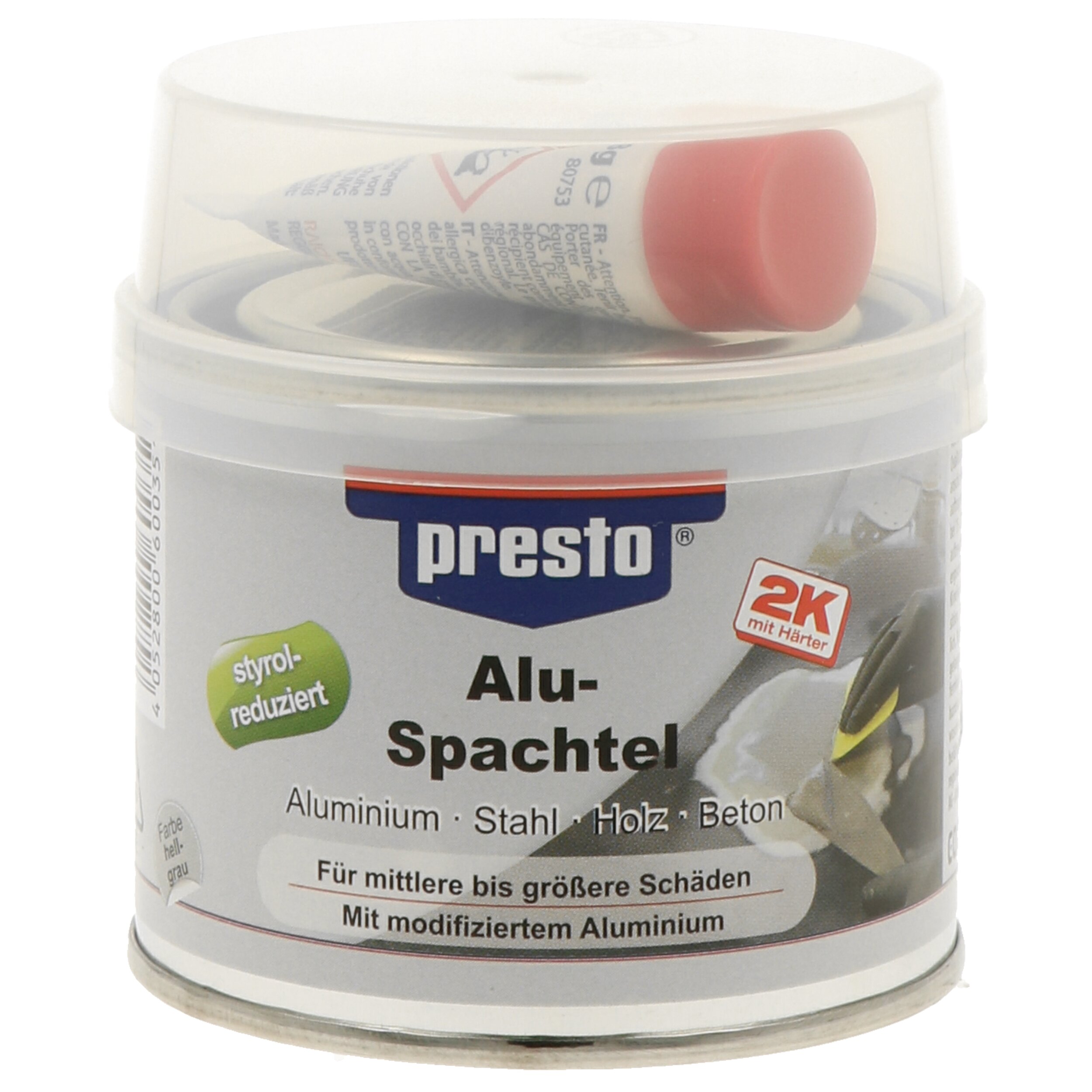 Presto 6x 250g Alu-Spachtel [Hersteller-Nr. 600351] - Image 4