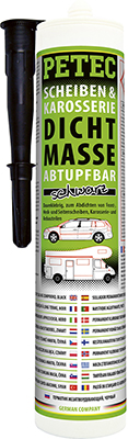 Petec 310 ml Scheiben - & Karosseriedichtmasse schwarz [Hersteller-Nr. 83300] - Image 7