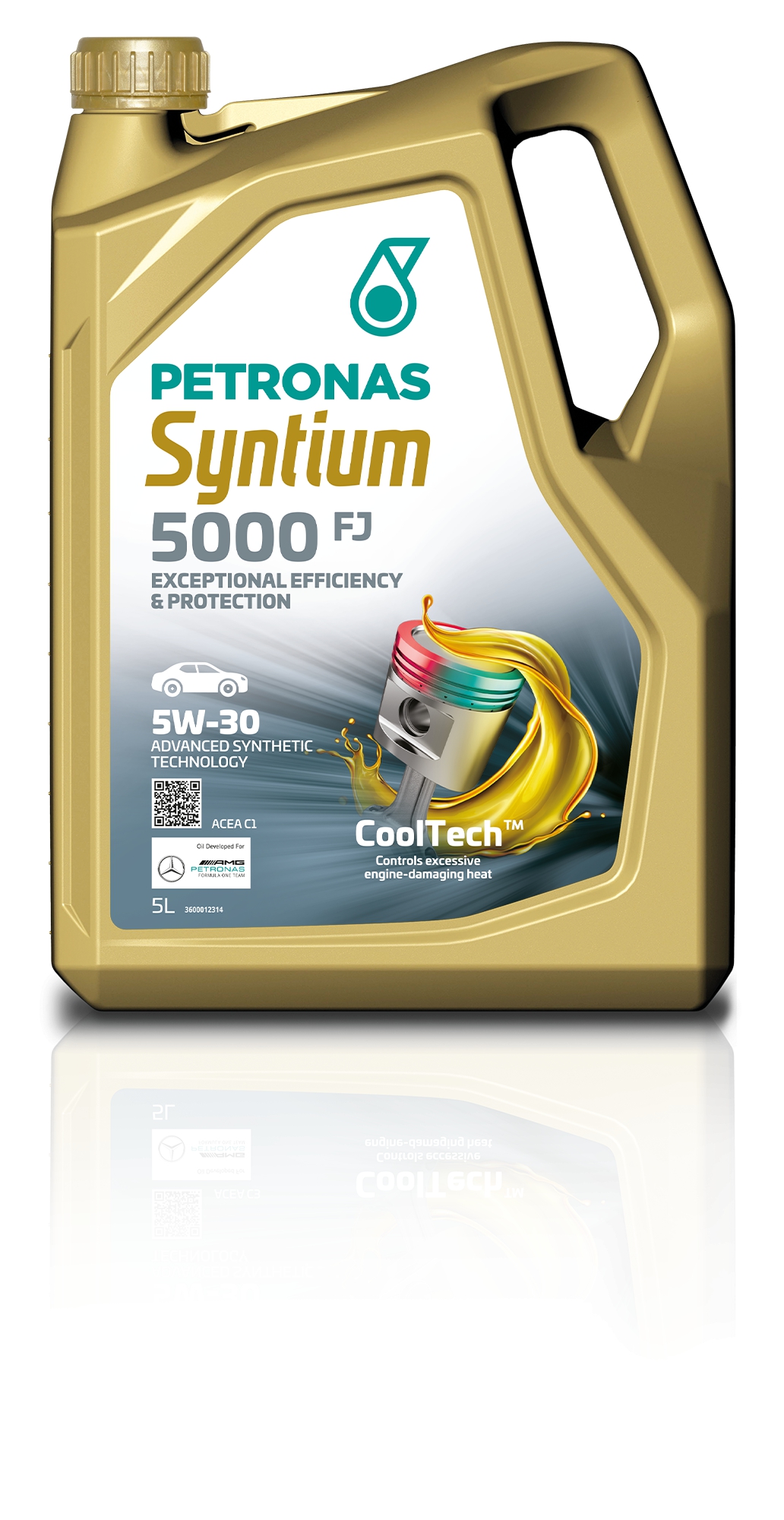 PETRONAS LUBRICANTS Motoröl Syntium 5000 FJ 5W-30 SN (5 L) 70542m12eu 5l
