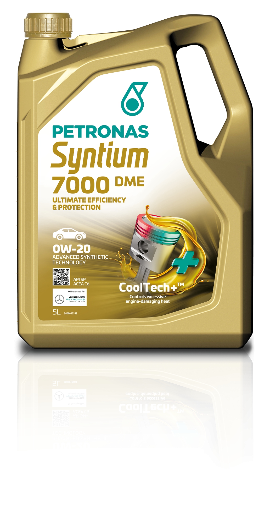 PETRONAS LUBRICANTS Motoröl Syntium 7000 DME 0W-20 SP (5 L) 70716m12eu 5l