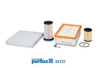 Purflux Filter-Satz f&uuml;r VW GOLF ALLTRACK VII Variant (BA5, BV5), Art.-Nr. KIT27