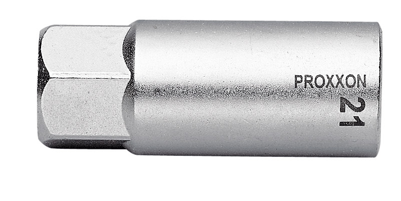 PROXXON Zündkerzenschlüssel 1/2 Zoll Zündkerzen-Nuss, 21 23444