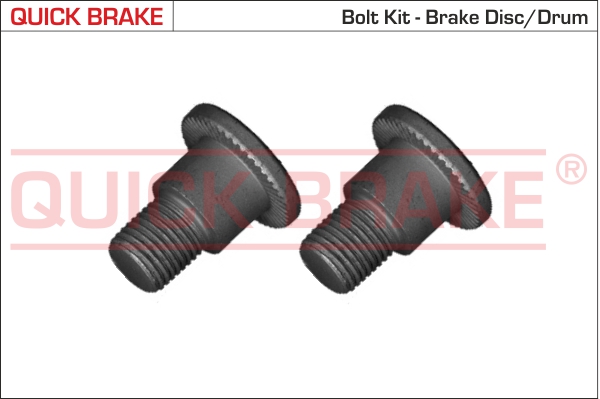QUICK BRAKE Schraubensatz, Bremsscheibe 11679k für VW