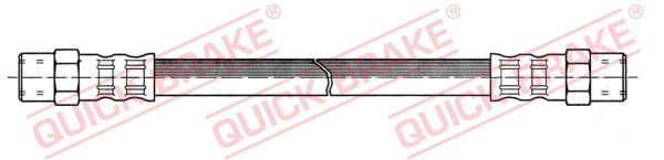 QUICK BRAKE Bremsschlauch 22005 für Volvo Mercedes VW