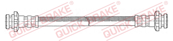 QUICK BRAKE Bremsschlauch 22044 für NISSAN