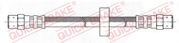 QUICK BRAKE Bremsschlauch 22101 für Audi