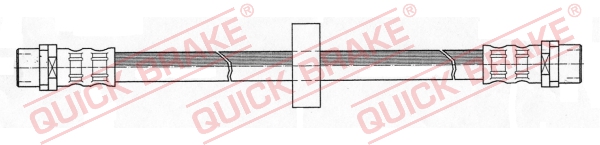 QUICK BRAKE Bremsschlauch 22105 für VW