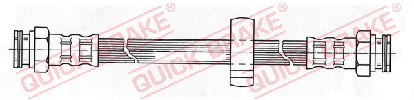 QUICK BRAKE Bremsschlauch 22104 für LANCIA RENAULT