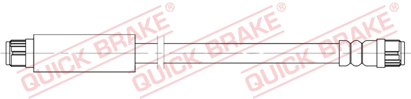 QUICK BRAKE Bremsschlauch 22318 für Peugeot