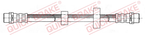 QUICK BRAKE Bremsschlauch 22404 für VW