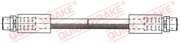 QUICK BRAKE Bremsschlauch 22405 für VW