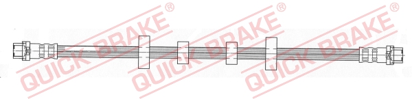 QUICK BRAKE Bremsschlauch 22916 für VW