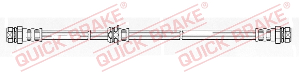 QUICK BRAKE Bremsschlauch 22922 für VW