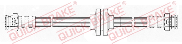 QUICK BRAKE Bremsschlauch 22926 für Fiat