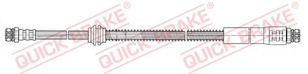 QUICK BRAKE Bremsschlauch 22925 für VW