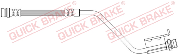 QUICK BRAKE Bremsschlauch 22946 für KIA