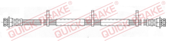 QUICK BRAKE Bremsschlauch 24901 für Chrysler