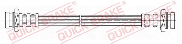 Quick Brake Bremsschlauch 25.020 Für Suzuki