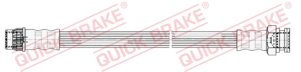 QUICK BRAKE Bremsschlauch 25021 für Peugeot