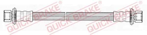 QUICK BRAKE Bremsschlauch 25025 für Peugeot TOYOTA