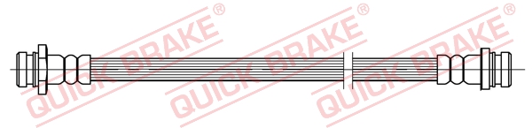 QUICK BRAKE Bremsschlauch 25037 für Vaughall Suzuki